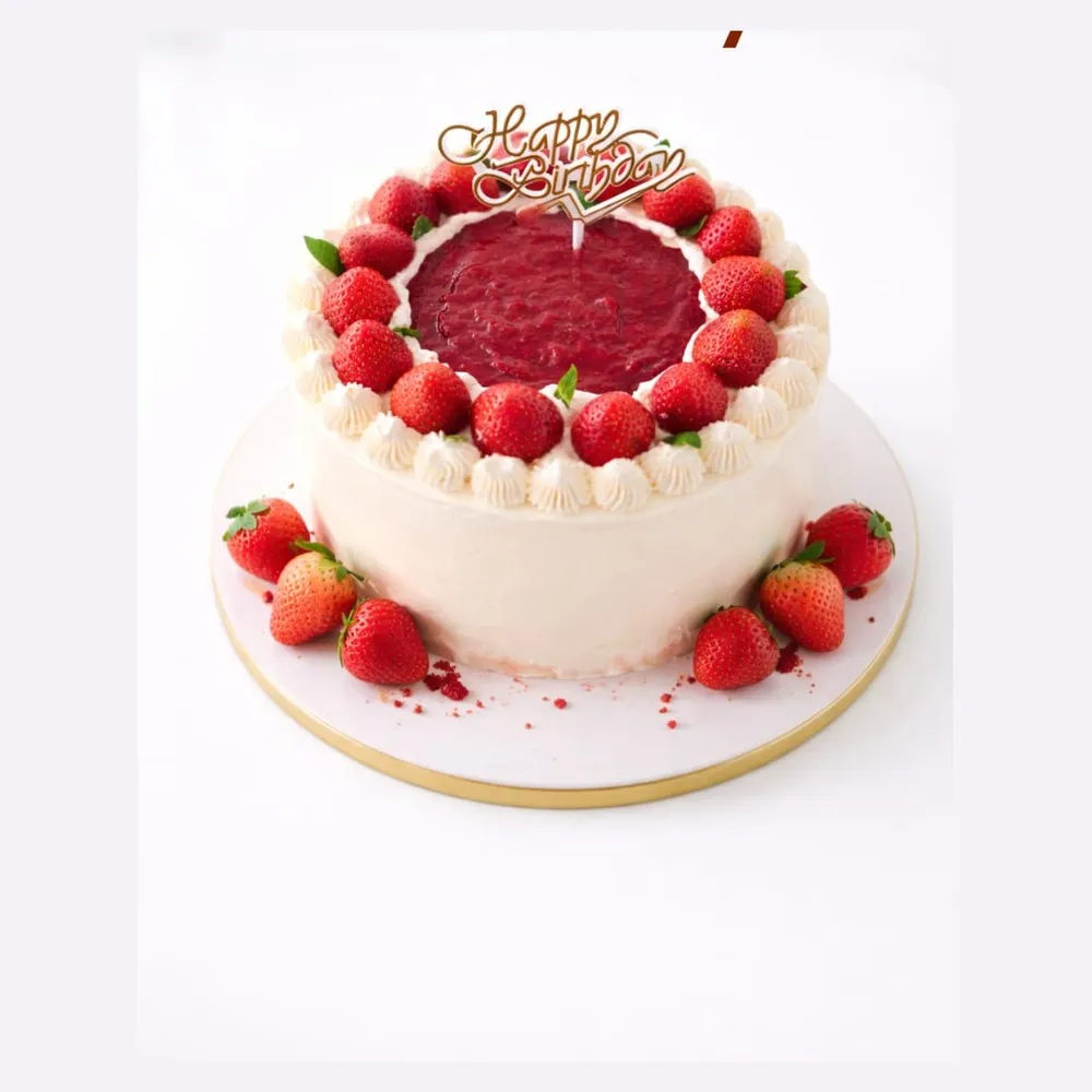 Strawberry tart bebas gluten